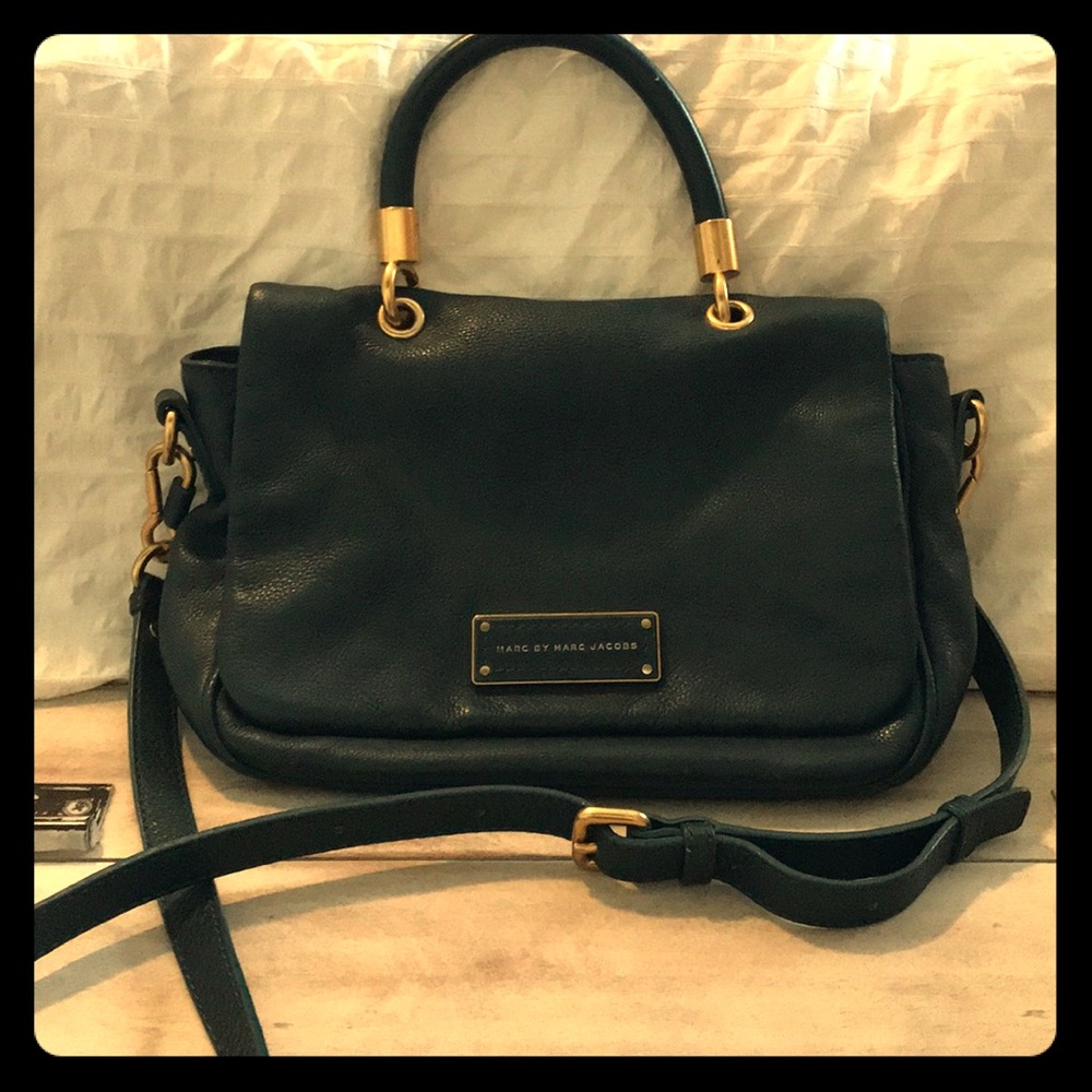 Deep turquoise Marc by Marc Jacobs side-body